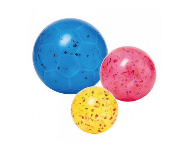 Buntball Konfetti 9,5" 24cm, farblich sortiert