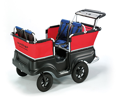 E-Turtle Kinderbus Basic für 4 Kinder#*#*′#°#°