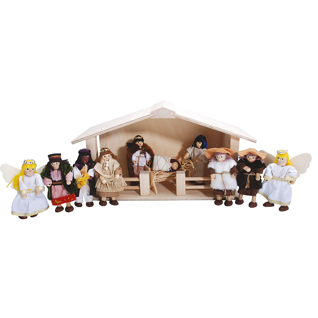 Winzling-Set Krippenfig. groß