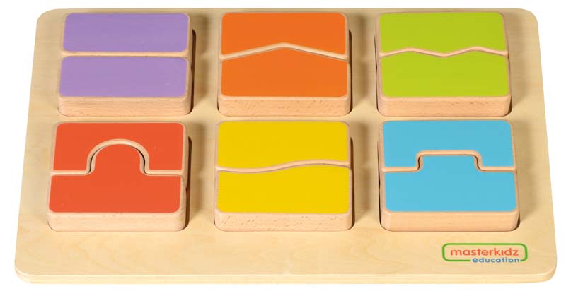 Formenpuzzle Motorikbrett