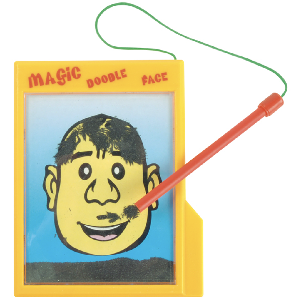 Magnetpulver Gesicht