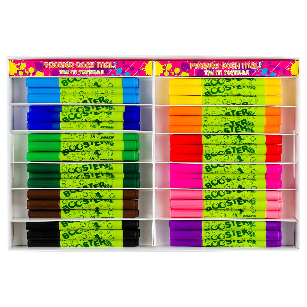 JOLLY Fasermaler Booster XL, GF, 60er-Classpack / aus dem Sortiment genommen LF