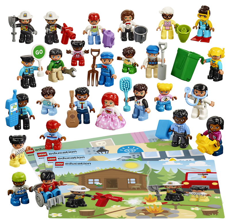 LEGOⓇ DUPLO Menschen 26 Figuren + Zubehör / aus dem Sortiment genommen