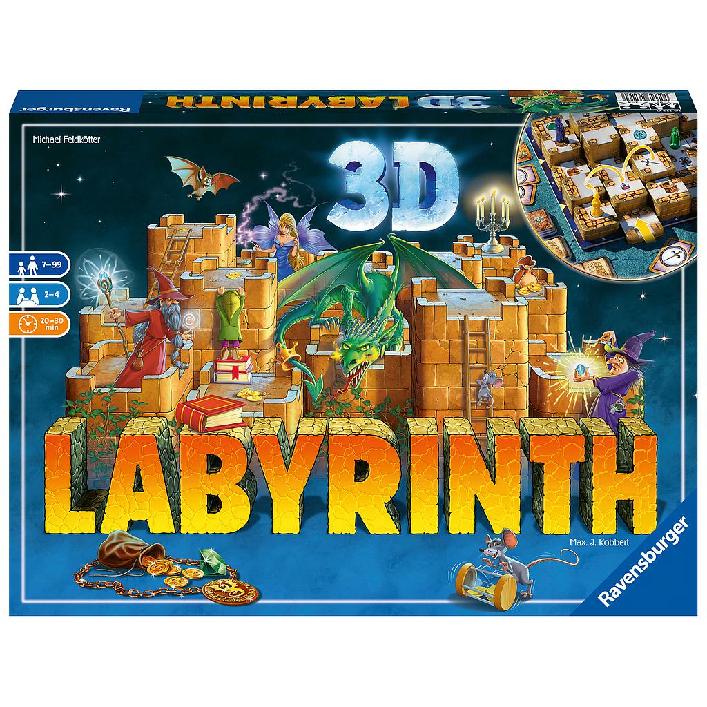 Das verrückte Labyrinth 3D / aus dem Sortiment genommen LF