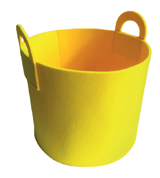 Filzkorb ∅ 39 cm farblich sortiert