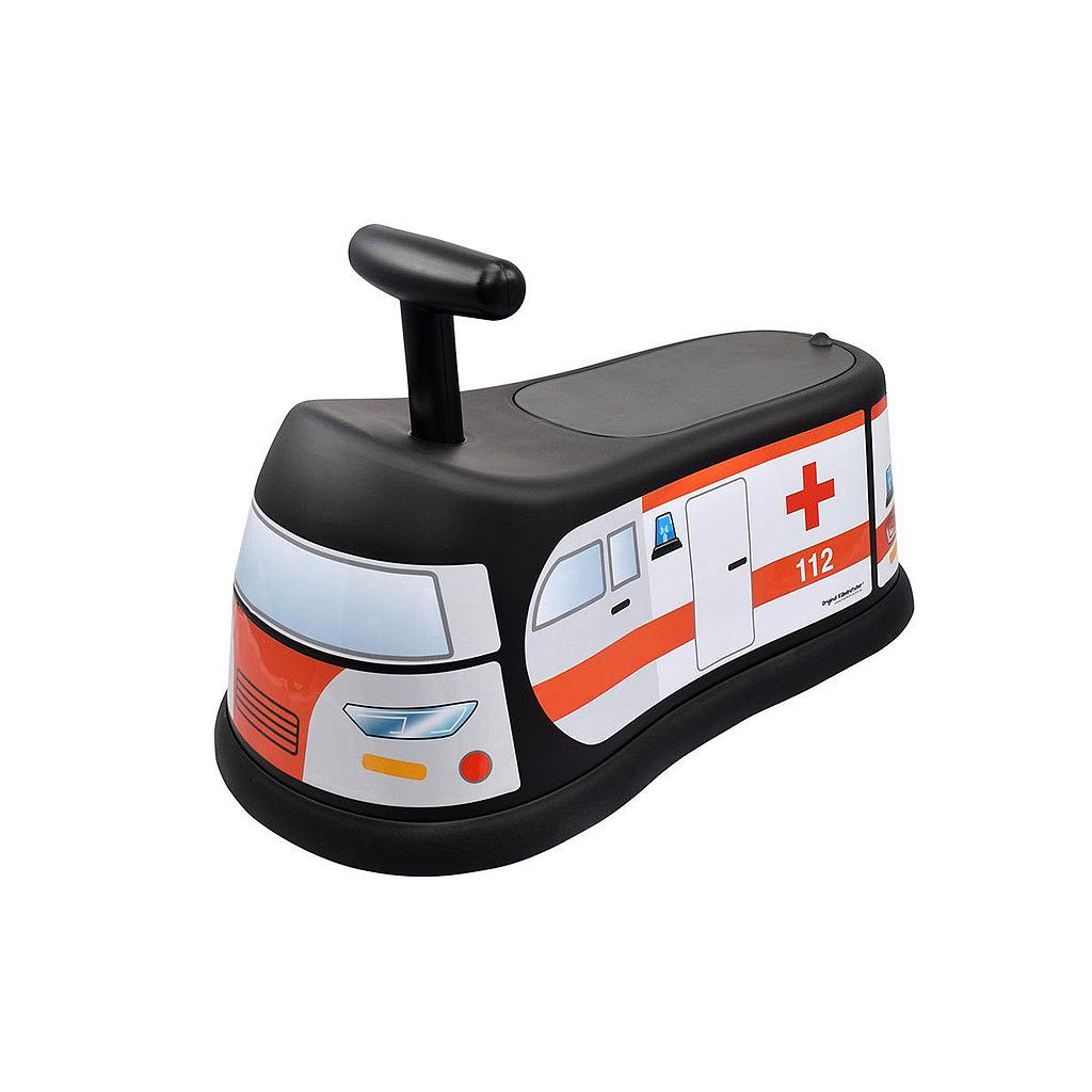 Kübelrutscher Krankenwagen