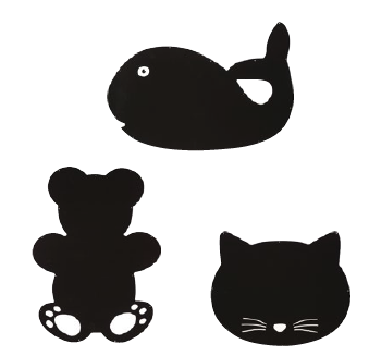 Kreidetafeln für draußen Set 1