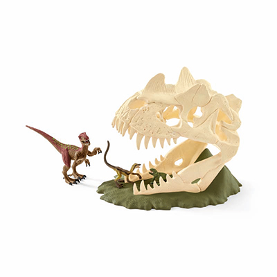 [42348] Schleich - Große Schädelfalle mit Velociraptor / Aus dem Sortiment genommen