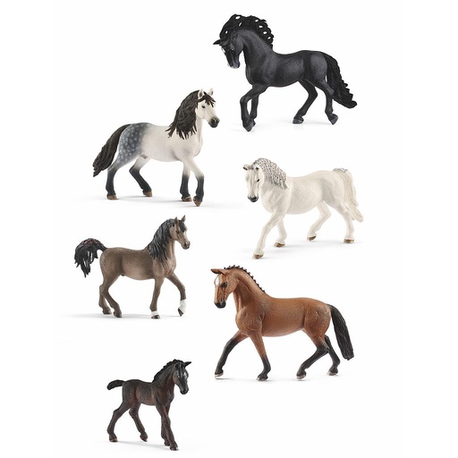 [105129] Pferde Set (6 Pferde)