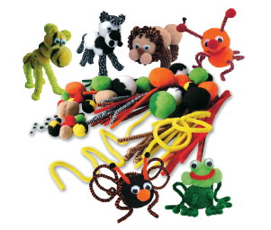 [113191] Bastelset Pompon Tiere