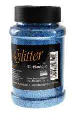 [113025] Glitter 3D-Blautöne / Auslaufartikel