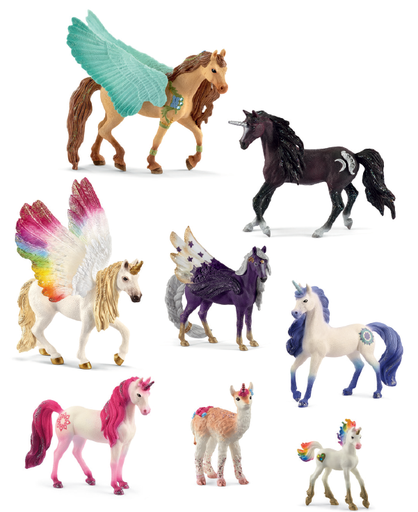 [105126] Fabeltiere Set - 8 Figuren