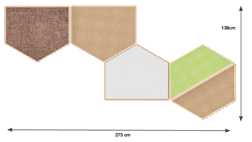 [107200] Podestlandschaft 5 Teilig Set 2°°*°´#°*