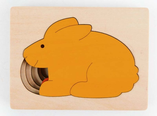 [RE6515] GL Puzzle - Fünf Hasen