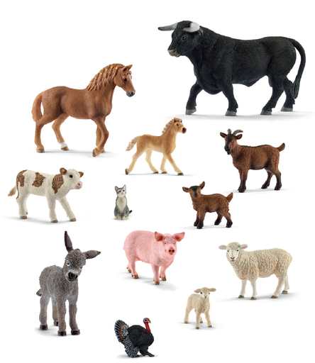 [105130] Bauernhof Set - 12 teilig