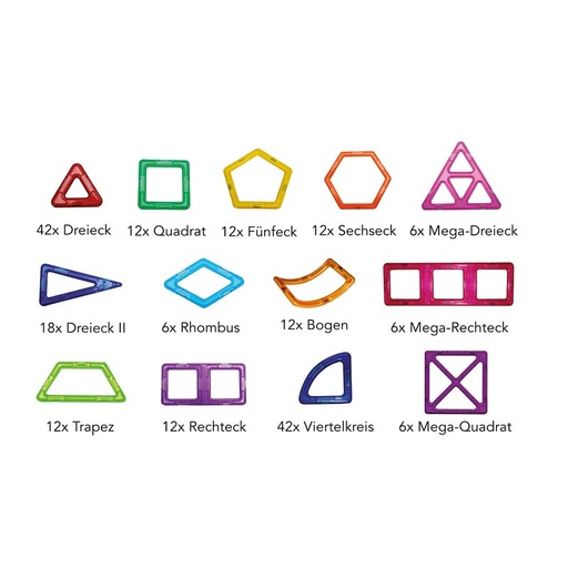 [R274-03] Magformers - Mega Set 198 Teile / aus dem Sortiment genommen
