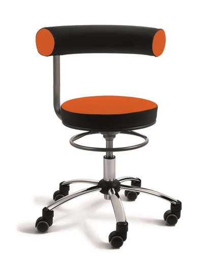 [115015] Sanus - Gesundheitsstuhl, fixe Lehne*#* Sitzhöhe: , Bezug: , Farbe: , Rollen: 