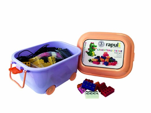 [08002] Light Stax KIGA Set I (DuploⓇ kompatibel) (180 Bausteine, 2 4x4 Power Bricks)